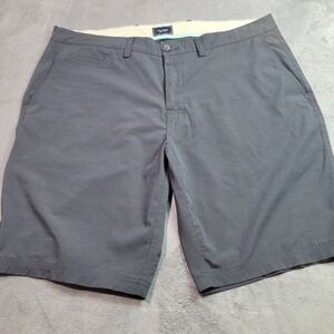 7Diamonds Performance Shorts Mens 38 Gray Flat‎ Front Stretch Golf Casual Tech